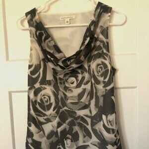 Banana Republic Vintage Sleeveless Diaphonous Top